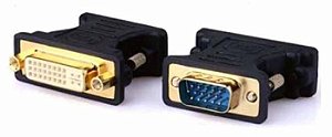 CONECTOR DVI-I (24+5)M X VGA (15 PINO) F