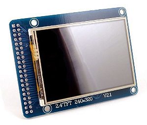 DISPLAY LCD TFT 2.4 TOUCH SHIELD P/ ARDUINO