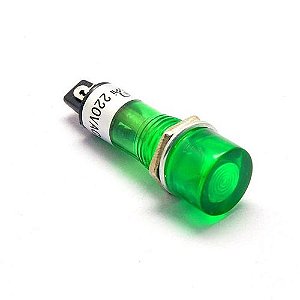 SINALIZADORA XD10-3 VERDE 110V (OLHO DE BOI)