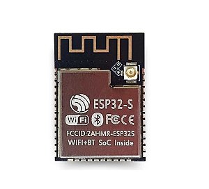 CHIP SEM MODULO ESP32S MODELO "S" COMPATIVEL C/ ANTENA WIFI