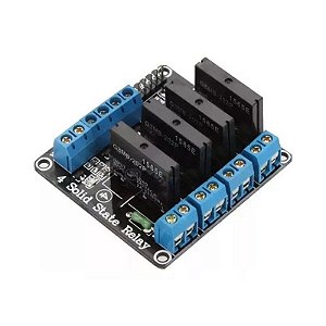 MODULO RELE DE ESTADO SOLIDO SSR DE 4 CANAIS