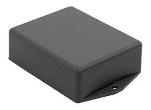 CAIXA PLASTICA 70X55X17,5MM (C-L-A) PRETA C/ABA