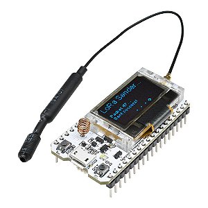 PLACA WIFI LORA ESP32 / DISPLAY OLED HELTEC 433MHz-510MHz