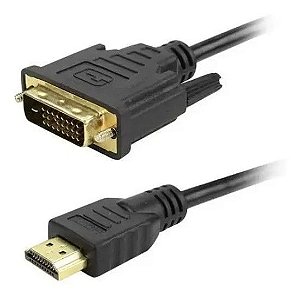 CABO HDMI X DVI-D 24+1 GOLD 2MT