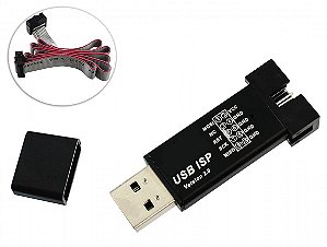 USBASP USBISP ISP PROGRAMADOR DOWNLOADER PARA  ARDUINO 51 ATMEL AVR