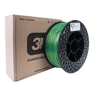 Filamento PLA 3N3 1.75mm 1KG Verde