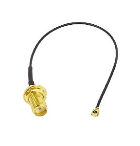 CABO PIGTAIL U.FL COM CONECTOR SMA FEMEA - 25CM
