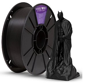 Filamento PLA Preto 1Kg