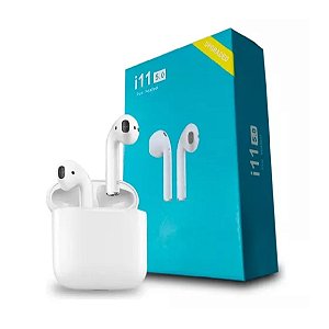 FONE DE OUVIDO BLUETOOTH I11 TWS BRANCO LEHMOX - I11