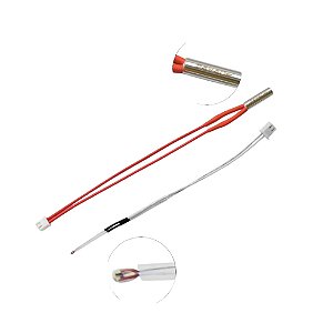 KIT CARTUCHO AQUECEDOR E TERMISTOR P/ IMPRESSORA 3D BIQU B1 - 24V 40W