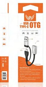 ADAPTADOR 3 EM 1 OTG TIPO C
