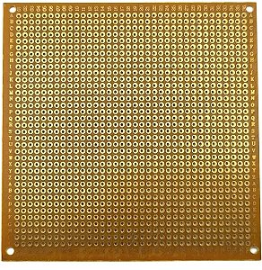 PLACA DE CIRCUITO PERFURADA FACE SIMPLES 10X10