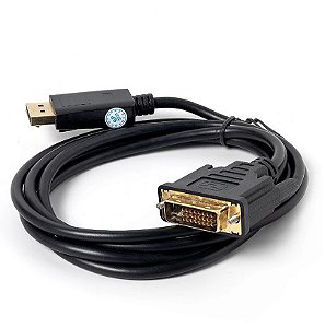 Displayport Para Dvi Femea 1.8 Metros