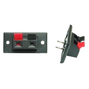 BORNE PRESSAO RETANGULAR 2 SAIDAS 5,2X2,4CM