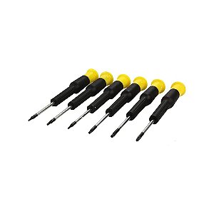 CHAVE TORX C/6 PECAS P/CELULAR