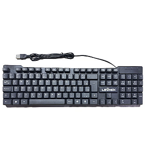 Teclado com Fio USB LEY-1605 - Lehmox