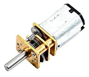 MINI MOTOR REDUTOR DC 3V N20 200:1 100RPM