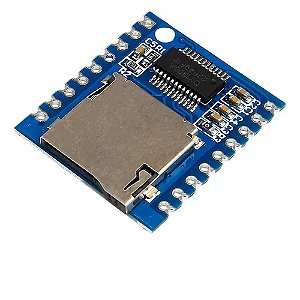 MODULO SERIAL CONTROLE DE VOZ XY-V17B MCU SD/TF Card MP3