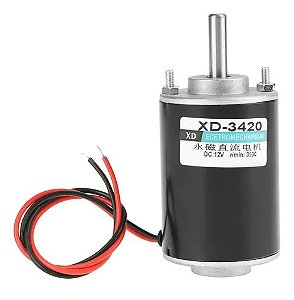 MOTOR DC DE IMA PERMANENTE 12V 30W XD-3420 3500RPM