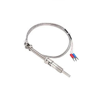 SENSOR TERMOPAR TIPO K 0 A 600 GRAUS - CABO 2 METROS