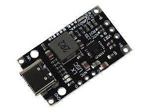 CARREGADOR DE BATERIA LI-ION 18650 2S/3S COM BALANCEAMENTO USB-C LX-USC-V2