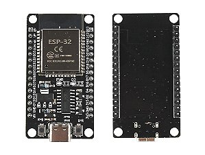 MODULO WIFI + BLUETOOTH ESP32 NODEMCU CH340 - 30 PINOS - USB TIPO C