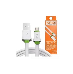 CABO DE DADOS E CARGA RAPIDA MICRO-USB (V8) KAIDI