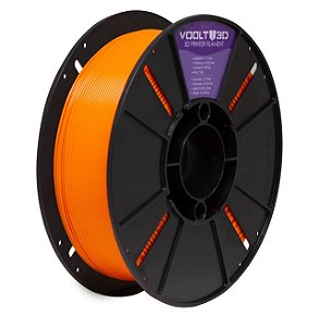 Filamento PLA Laranja Solido - 1kg