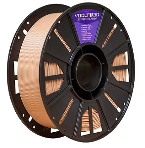 Filamento PLA Marrom Cappuccino Solido - 1kg