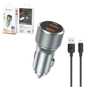 CARREGADOR VEICULAR IOS PEINING WU-F003-I