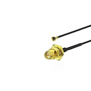 CABO PIGTAIL UFL COM CONECTOR SMA 15CM