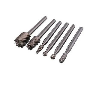 KIT FERRAMENTAS P/ MICRO RETIFICA 6 PECAS