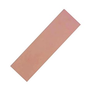 PLACA EM FIBRA COBREADA VIRGEM FACE SIMPLES - 5x20cm