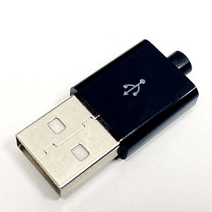 CONECTOR USB A MACHO C/ CAPA - PN: BR1107-D/IMP