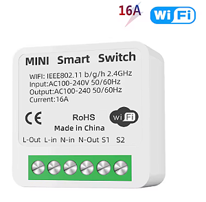 Interruptor Inteligente WiFi Mini Tuya