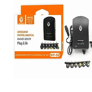 Fonte universal 3-12V com 6 pinos e regulagem Lehmox