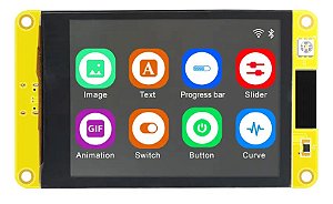 DISPLAY TFT ESP32 3.5 TOUCH INTELIGENTE WIFI BLUETOOTH LVGL