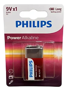 Bateria Alcalina 9V - Phillips