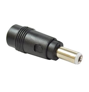 ADAP DC 2,10*5,5MM MACHO X 2,1*5,5MM FEMEA(D)