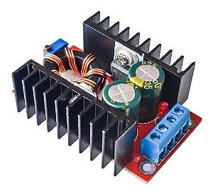 REGULADOR DE TENSAO 12 - 35v 6A 150W CONVERSOR DC-DC STEP UP
