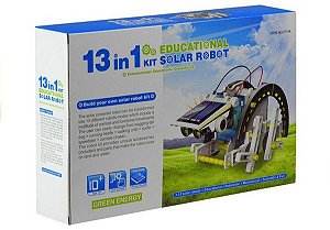 Kit 13 em 1 Robô Solar