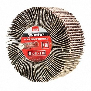 Roda Para Polimento - Pg Lixa (flap) Mini Mtx Grão 60 /80x20