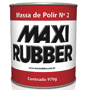 Massa De Polir Num 2 - 970 Grs (6mh010) Maxi Rubber