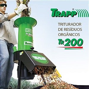Triturador Residuos Organicos Trapp Bivolt Motor 1,5cv Tr200