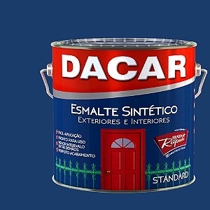 Tinta Esmalte Sintético Standard Dacar Azul Mar 3,6 Lts