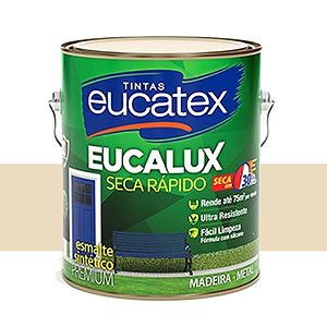 Tinta Eucalux Esmalte Premium Areia 3,6 Lts Eucatex