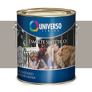 Tinta Universo Esmalte Sintetico Stand Platina 900ml