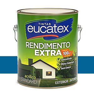 Tinta Acrílico Rendimento Extra Jeans 3,6 Lts Eucatex
