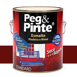 Tinta Esmalte Sint Peg & Pinte Vermelho Goya 0,9 L Eucatex