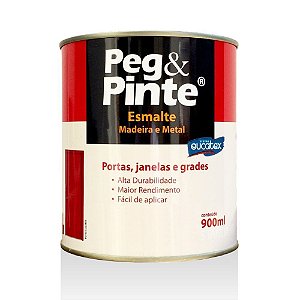 Tinta Esmalte Sint Peg & Pinte Cinza Médio 0,9 L Eucatex